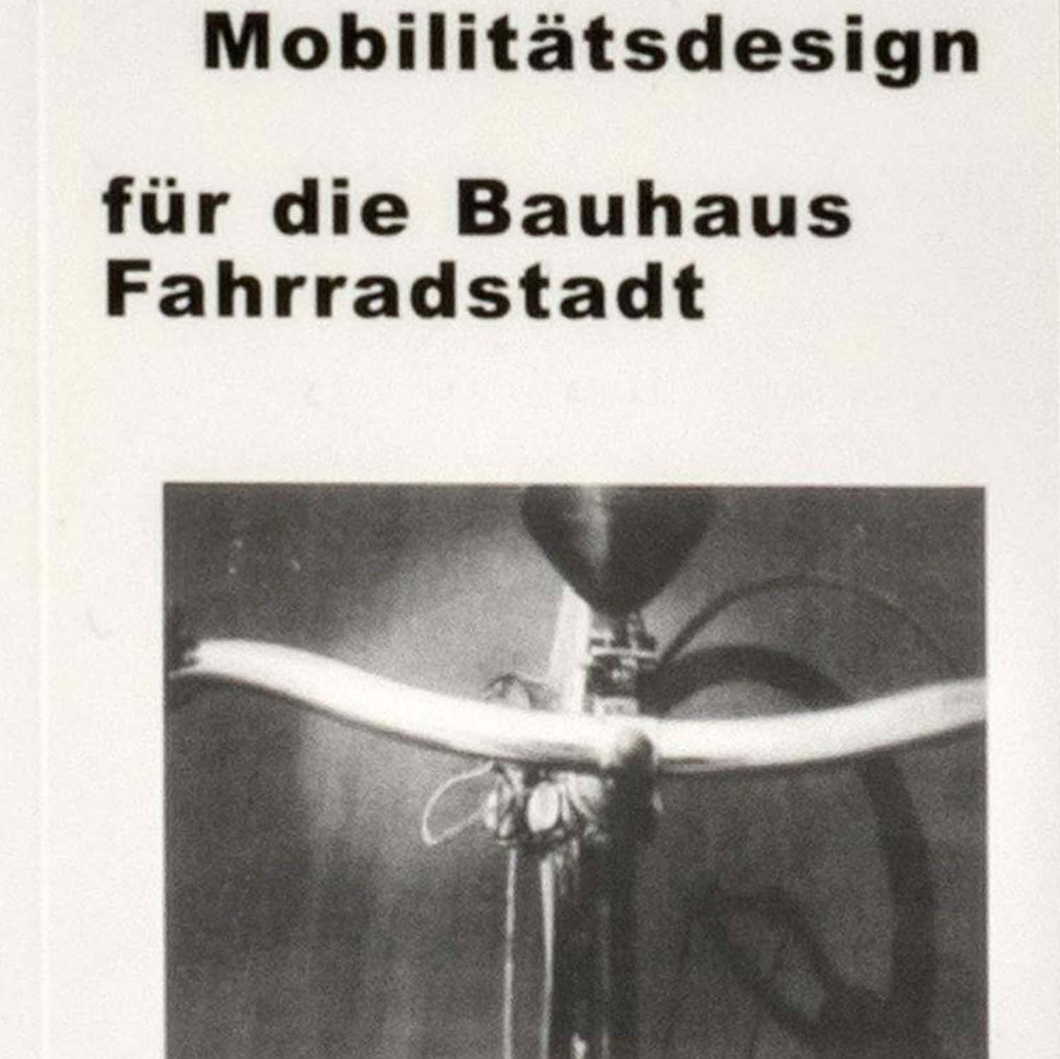 Image de Conception de la mobilité dans la ville cycliste du Bauhaus